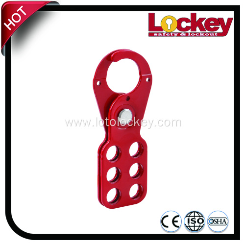 Economic Lockout Hasp with lock size 25/38mm